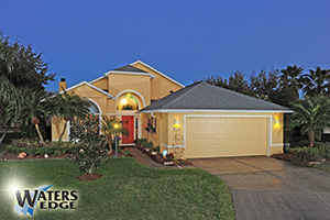 6488 Justin Court, Lakefront Home with Pool in Waters Edge, Port Orange