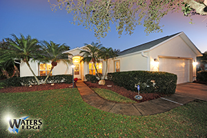 6490 Justin Court, Lakefront Home in Waters Edge, Port Orange