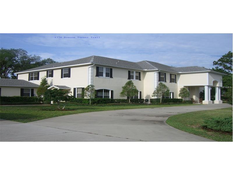 1776 Roscoe Turner Court, French Style Manor with Pool in Spruce Creek
