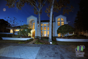 1785 Mitchell Court, Contemporary Spruce Creek Hangar Home