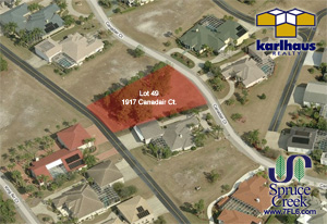 1917 Canadair Court, Taxiway Lot in Spruce Creek