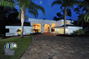 2586 Spruce Creek Blvd., Magnificent Contemporary Estate in Spruce Creek Fly-In